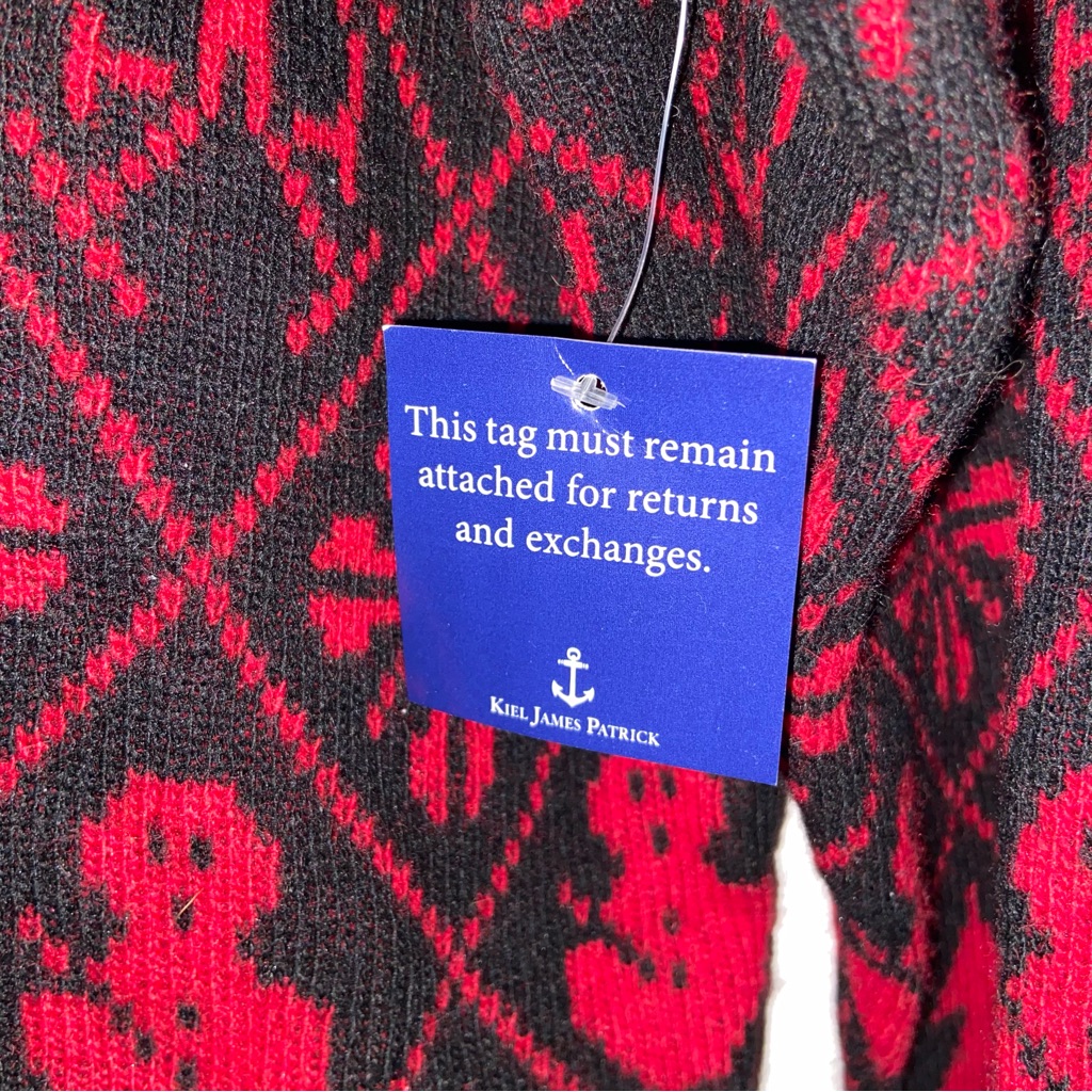 Kiel James Patrick Sweater Womens Large Cozy Cabin Wool Blend Ski Skiing Outdoor — image 8 of 8